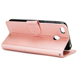 Ultra Slim Shockproof Full Protective Case with Card Wallet Slot for Xiaomi Redmi 4X red