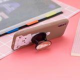 For HUAWEI MATE 20 pro Pure Color Phone Cover Cute Cartoon Phone Case Lightweight Soft TPU Phone Case with Matching Pattern Adjustable Bracket 2