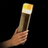 Light Up Torch 28CM High Brightness LED Minecraft Hand Held or Wall Mount Flashlight