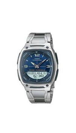 Casio Men's AW81D-2AV Ana-Digi Stainless Steel Watch