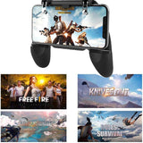 Gaming Joystick Handle Holder Controller Mobile Phone for PUBG Fortnite Black
