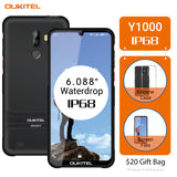 OUKITEL Y1000  6.1inch Waterdrop Display Mobile Phone 8MP+5MP 2G+32G Dual SIM 4 Core Android Phone Black
