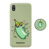 For Redmi 7A Soft TPU Full Cover Phone Case Protector Back Cover Phone Case with Matched Pattern Adjustable Bracket 2