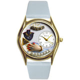 Jewelry Lover Blue Pearls Watch Small Style