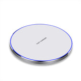 Wireless Magnetic Charger Ultra-thin Aluminum Alloy Quick Charge15wqi Charger 15 w white