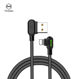 Mcdodo Buttom Series 8 Pin Charging Game Cable black_CA-4670-1.2m