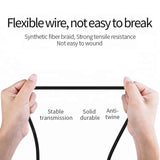 Joyroom L317 2.4A Nylon Braided USB Charging Cable 3 in 1 for Apple / Android / Type-c Cable white_white