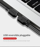 Mcdodo Buttom Series 8 Pin Charging Game Cable black_CA-4670-1.2m