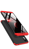 For XIAOMI Redmi S2/Y2 Ultra Slim Back Cover Non-slip Shockproof 360 Degree Full Protective Case black