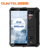 Oukitel WP5 Quad Core 32G Android 9.0 5MP Front Camera 5.5inch 8000mAh Battery Mobile Phone Smartphone Orange