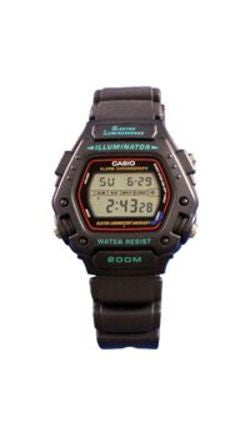 Casio Mens Multi Function Digital Black Resin Strap Watch