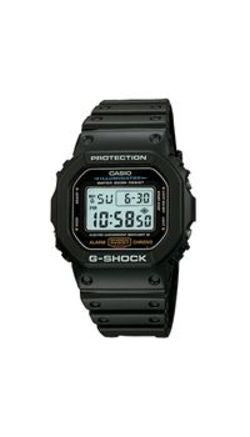 G-shock DW5600E-1V Men's Black Resin Sport Watch