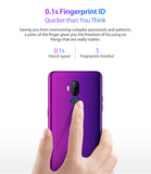 Ulefone P6000 Plus Android 9.0 LTE 4G Mobile Phone 3GB RAM 32GB ROM 6.0inch Quad Core Dual SIM Fingerprint Purple EU Plug