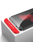 For XIAOMI Redmi S2/Y2 Ultra Slim Back Cover Non-slip Shockproof 360 Degree Full Protective Case red