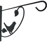 Hanging Plant Bracket Hook Iron Decorative Plant Hanger for Flower Basket Bird Feeder Lanterns 2pcs