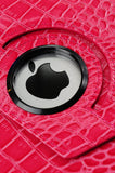 Dragonpad? 360 Degrees Rotating Stand Pu Leather Case for Ipad 3 (Pink Crocodile Color)