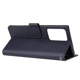 For HUAWEI PSmart 2020/Y5P/Y6P PU Leather Mobile Phone Cover with 3 Cards Slots Phone Frame Rose gold