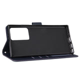 For HUAWEI PSmart 2020/Y5P/Y6P PU Leather Mobile Phone Cover with 3 Cards Slots Phone Frame Rose gold