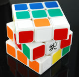 Magic Puzzle Speed Cube 3x3x3 Dayan World Record Competition White Edge