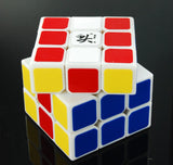 Magic Puzzle Speed Cube 3x3x3 Dayan World Record Competition White Edge