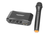 HD-Hynudal Karaoke Machine - Echo Mixer, Two Wireless Mics, YAMAHA Chipset, Supports Phone + PC