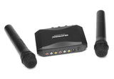 HD-Hynudal Karaoke Machine - Echo Mixer, Two Wireless Mics, YAMAHA Chipset, Supports Phone + PC