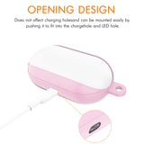 Earphone Case Silicone Cover for SAMSUNG Galaxy Buds2019 Bluetooth Headset Anti-drop Dustproof Storage Shell pink