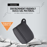 Soft Silicone Case For Jabra Elite Active 65T Sports Earbuds Storage Cover Scratchproof Shock Resistant Anti-lost Earphones Shell black