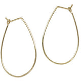 Hoops - Teardrop L - RoseGold