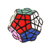 DAYAN Megaminx 12-Axis 3-Rank Dodecahedron Magic Cube with Black Base
