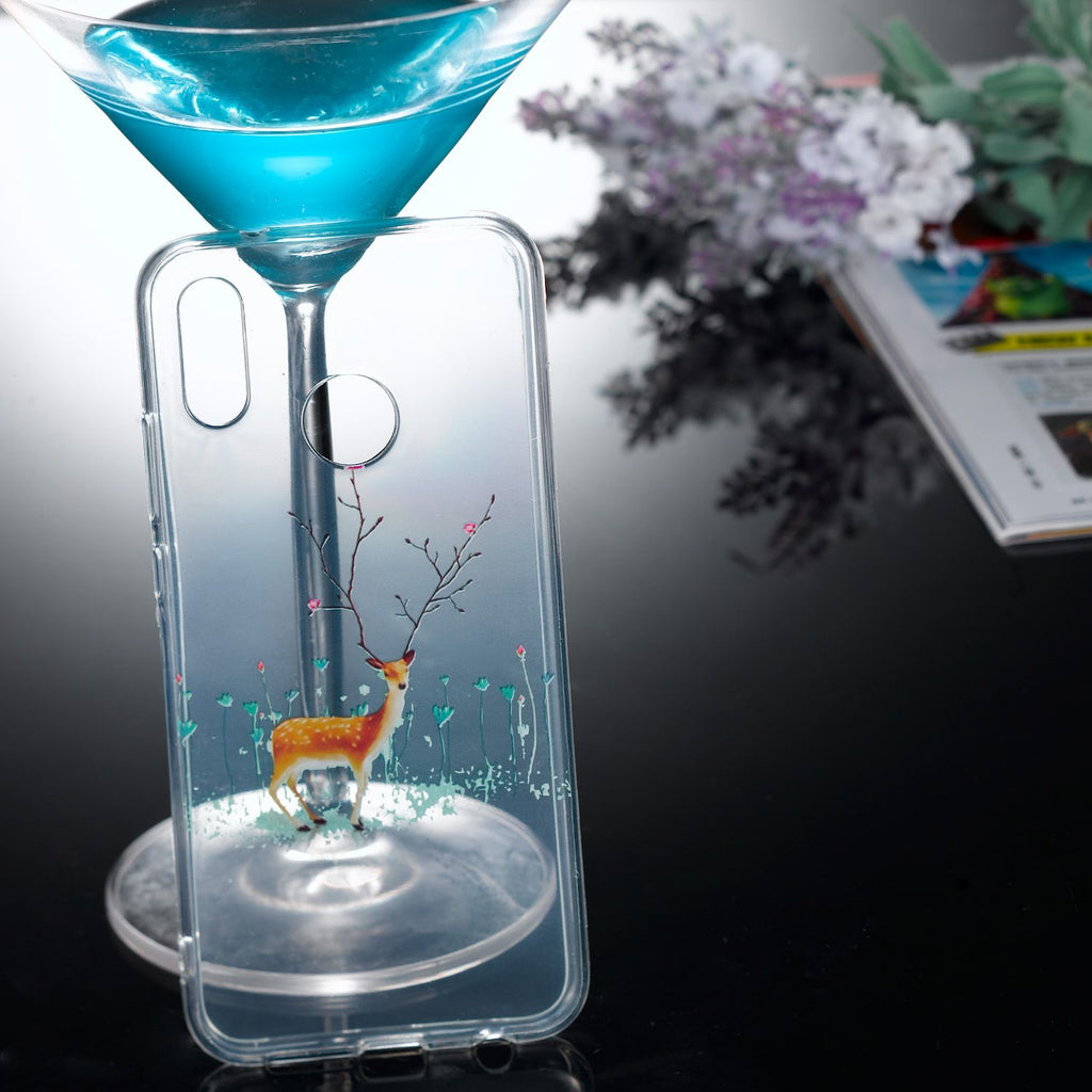 Christmas Style Anti-dust Shell Soft TPU Protective Phone Cover for Huawei P20 Pro