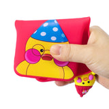 For XIAOMI Redmi 5 plus 3D Cartoon Lovely Coloured Painted Soft TPU Back Cover Non-slip Shockproof Full Protective Case Light pink