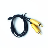 Dual RCA male to Type-C usb C Signal Video AV audio Cable Lead Connector Cord Golden