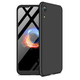 For HUAWEI HONOR 8A Ultra Slim PC Back Cover Non-slip Shockproof 360 Degree Full Protective Case black