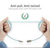 Knight Series Lightning Cable Quick Charging Cable for iPhone 1.8m, Black