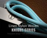 Knight Series Lightning Cable Quick Charging Cable for iPhone 1.8m, Black