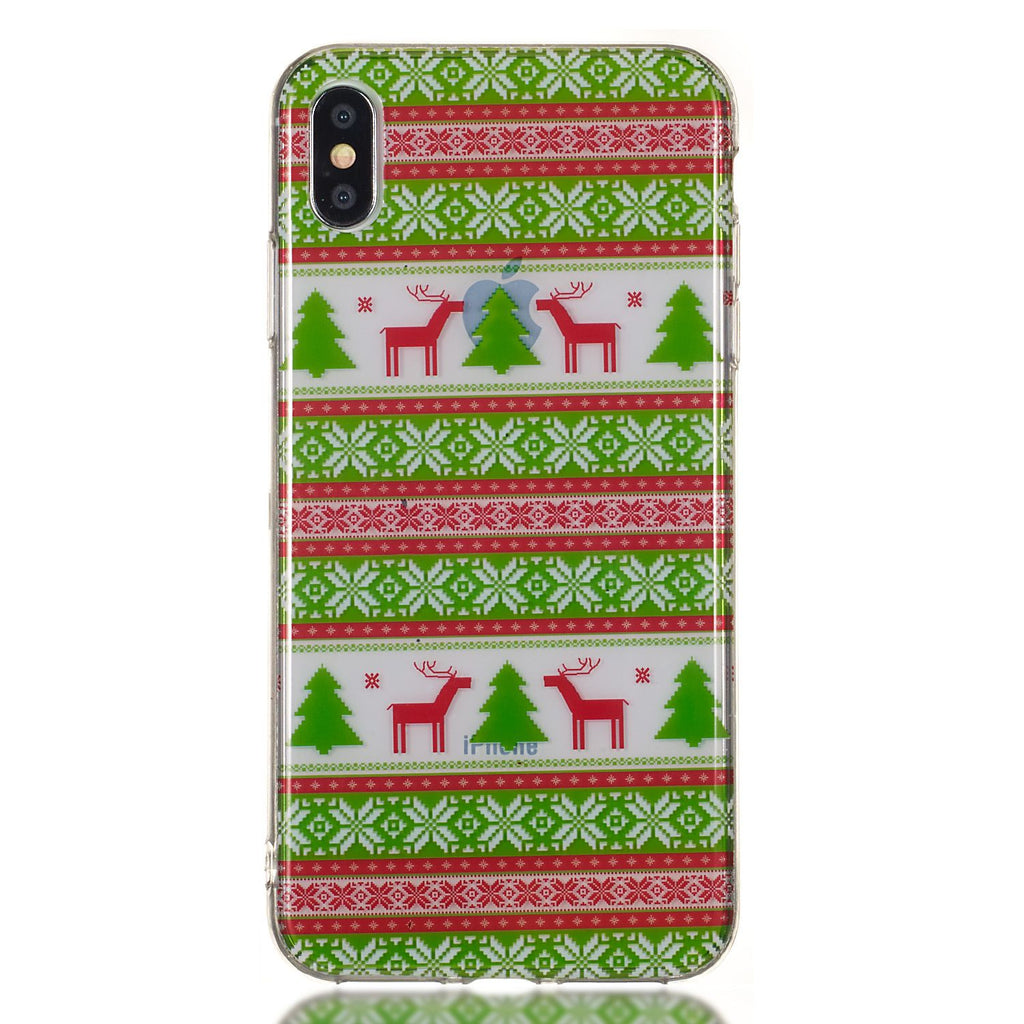 Cute Cell Phone Case Christmas Gifts TPU Soft Phone Shell for iPhone XS Max