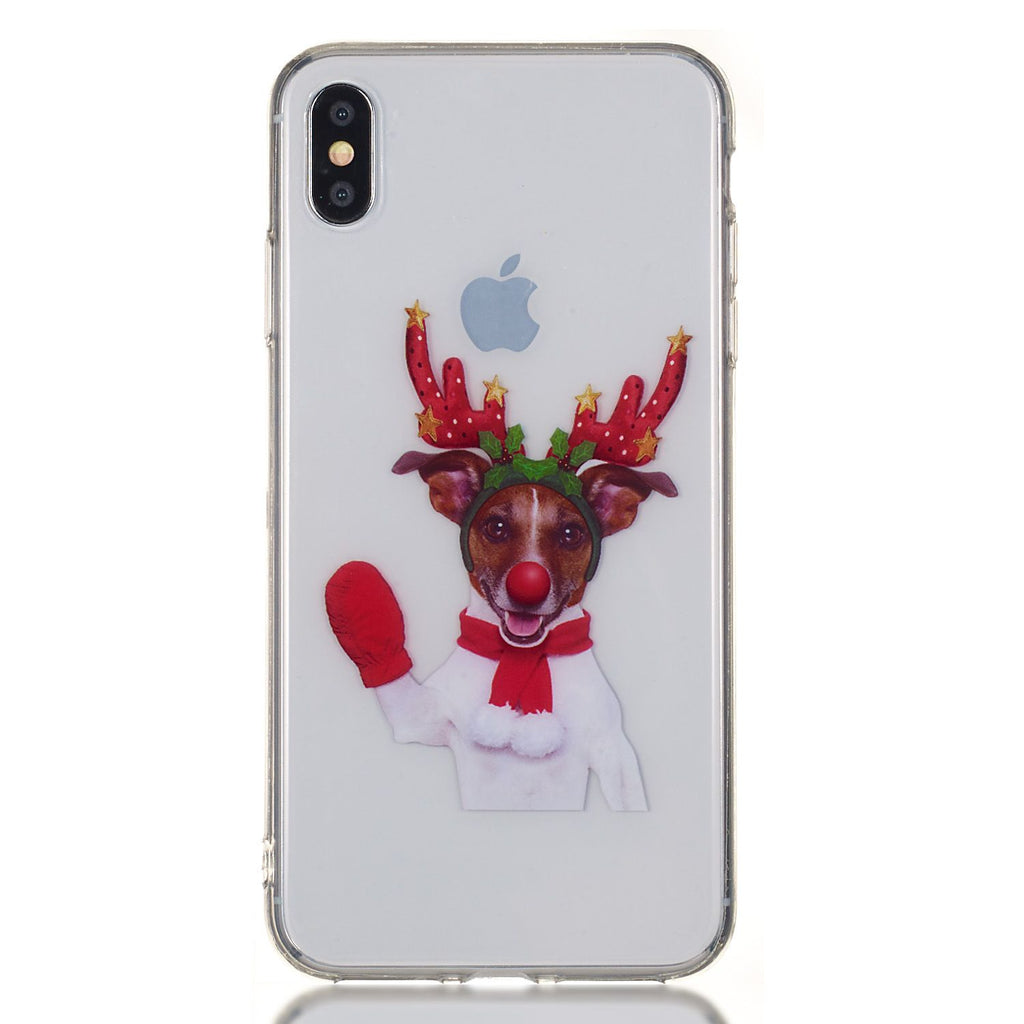 Cute Cell Phone Case Christmas Gifts TPU Soft Phone Shell for iPhone XS Max
