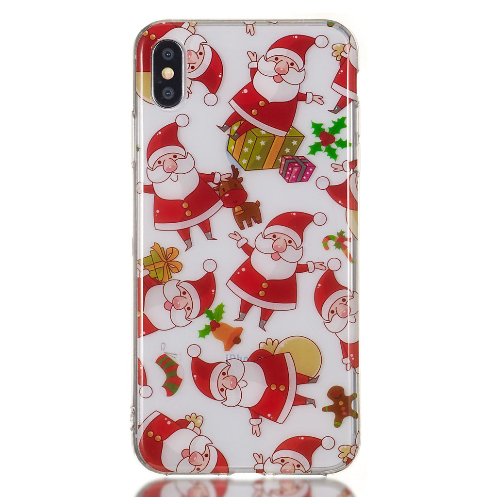 Cute Cell Phone Case Christmas Gifts TPU Soft Phone Shell for iPhone XS Max
