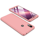 For XIAOMI Redmi S2/Y2 Ultra Slim Back Cover Non-slip Shockproof 360 Degree Full Protective Case Rose gold