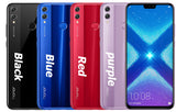 HUAWEI Honor 8X 6GB RAM +128GB ROM 4G Phablet Kirin 710 2.2GHz Octa Core Dual SIM Dual Standby - Purple, CA PLUG