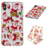 Cute Cell Phone Case Christmas Gifts TPU Soft Phone Shell for iPhone XS Max