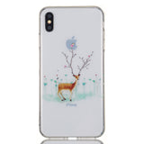 Cute Cell Phone Case Christmas Gifts TPU Soft Phone Shell for iPhone XS Max