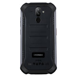 IP68 DOOGEE S40 Lite Quad Core 2GB 16GB Android 9.0 Rugged Phone Mobile Phone 5.5inch Display 4650mAh 8.0MP Fingerprint black