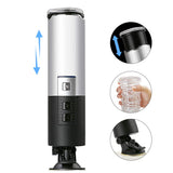 Hand Free Multi-Function Masturbator Fully Automatic Electronic Piston Rechargeable Thrusting Retractable Electronic Male Massager Aircraft Cup