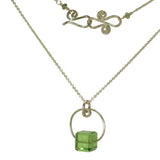 Necklace 1-54 - choice of stone - RoseGold