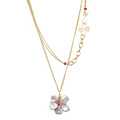 Necklace 281 - choice of stone - RoseGold