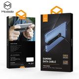 MCDODO Portabel Angle Head Back Charging Line Fast Charging Gaming Cable for Type-C Phone (0-1.5m)