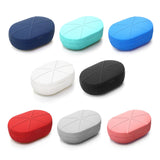 Silicone Case Protective Cover For Xiaomi Redmi Airdots TWS Bluetooth Earphone Headset Accessories Storage Shell gray