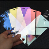 Colorful Screen Full Protector Temper Glass Film for iPhone X, 7/8, 7/8 Plus Gold